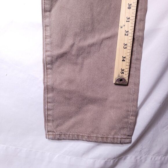 Lucky Brand Jeans Mens 33x32 Brown 121 Slim Cone Denim - Picture 12 of 15
